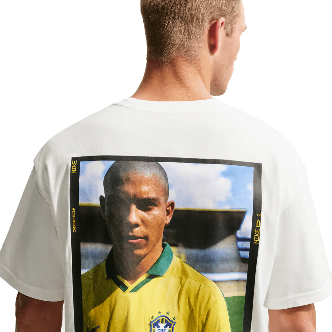 RONALDO NAZARIO DE LIMA SPORTSWEAR R9 T-SHIRT WHITE SAIL - Image 3