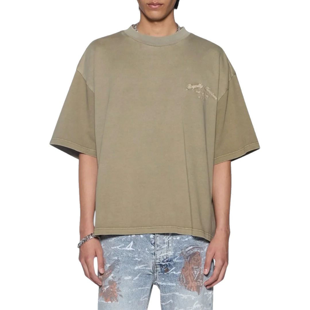 ROYALTY HALEN SS TEE MILITANT KHAKI - Image 2