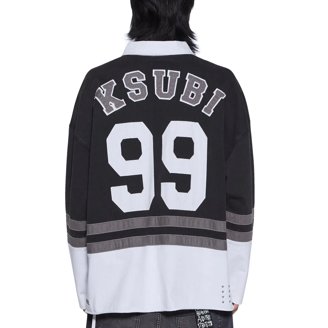 DUKE RUGBY LONG SLEEVE JERSEY BLACK - Image 2