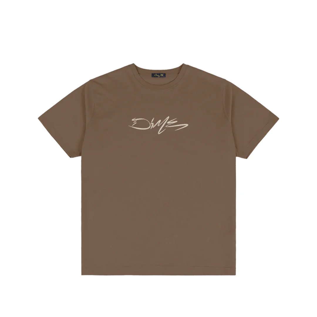 SCRIBBLE T-SHIRT CHOCOLATE