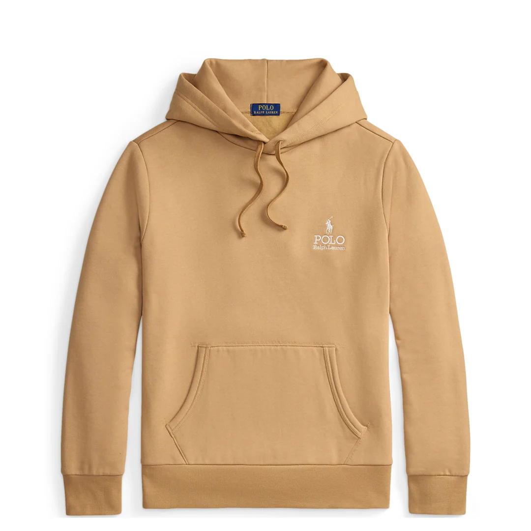SEASONAL FLEECE HOODIE CAMEL