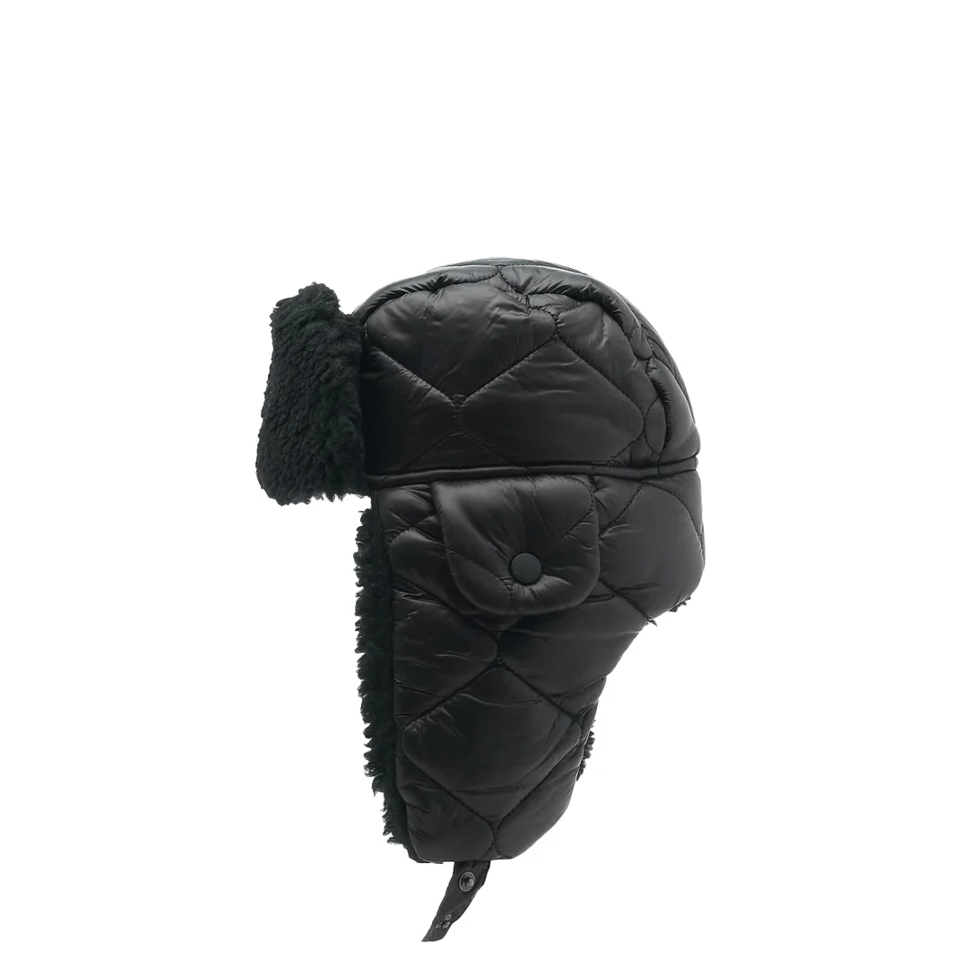 SHERPA LINED PUFFER HAT - Image 2