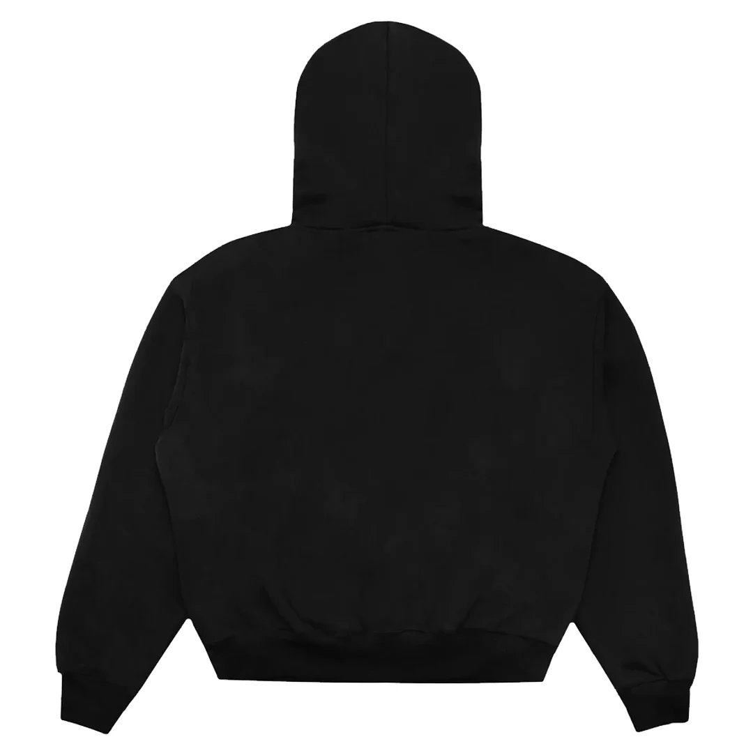 SIGNATURE RHINESTONE HOODIE BLACK - Image 3
