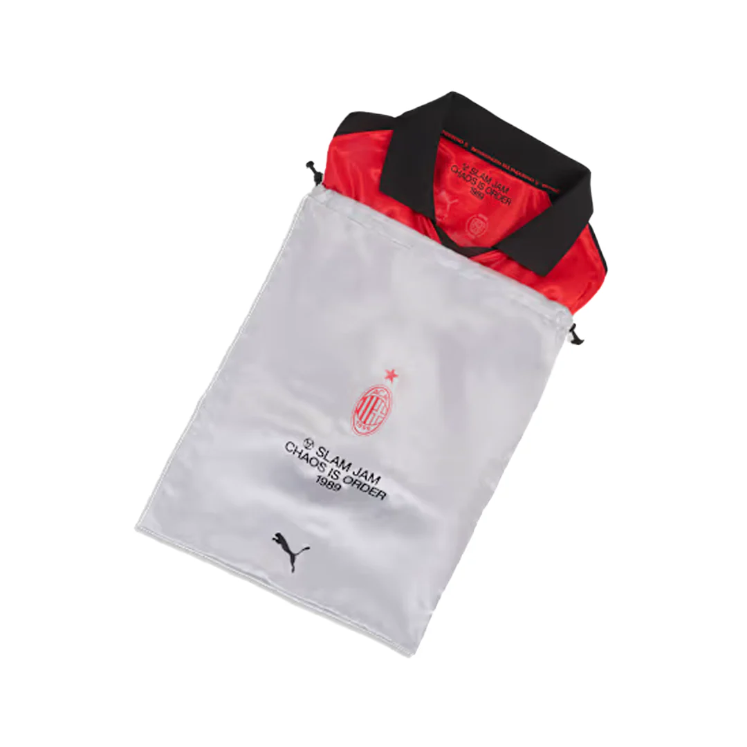 SLAM JAM + AC MILAN 4TH KIT LIMITED EDITION LS JERSEY "FOR ALL TIME RED" - Image 5