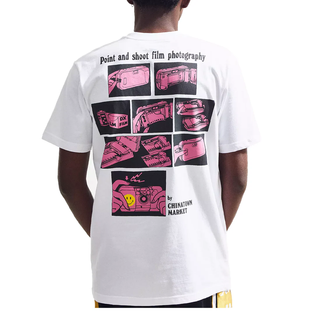 SMILEY PHOTOSHOOT T-SHIRT WHITE - Image 2