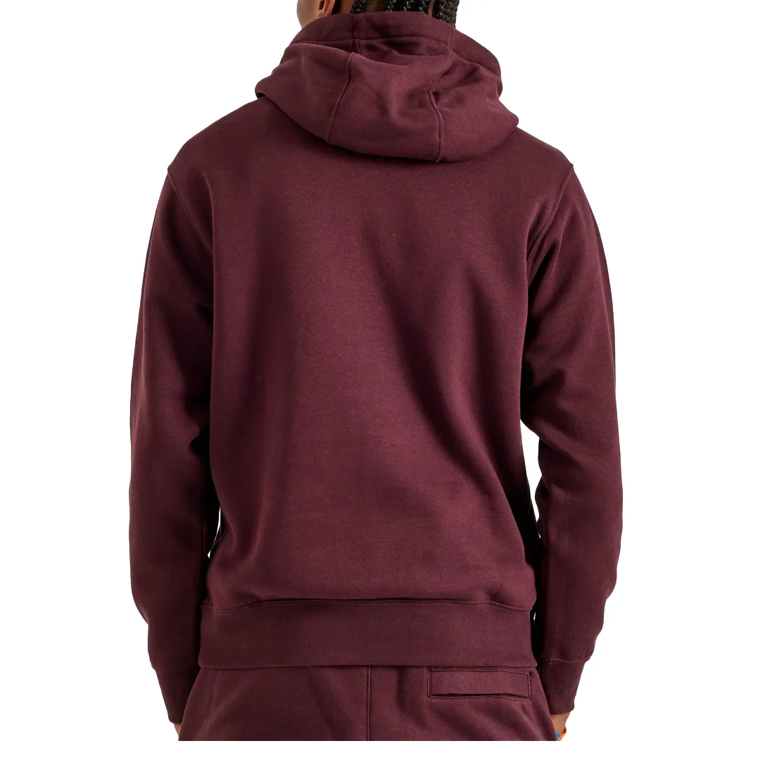 SPORTSWEAR CLUB FLEECE BURGUNDY CRUSH - Image 2
