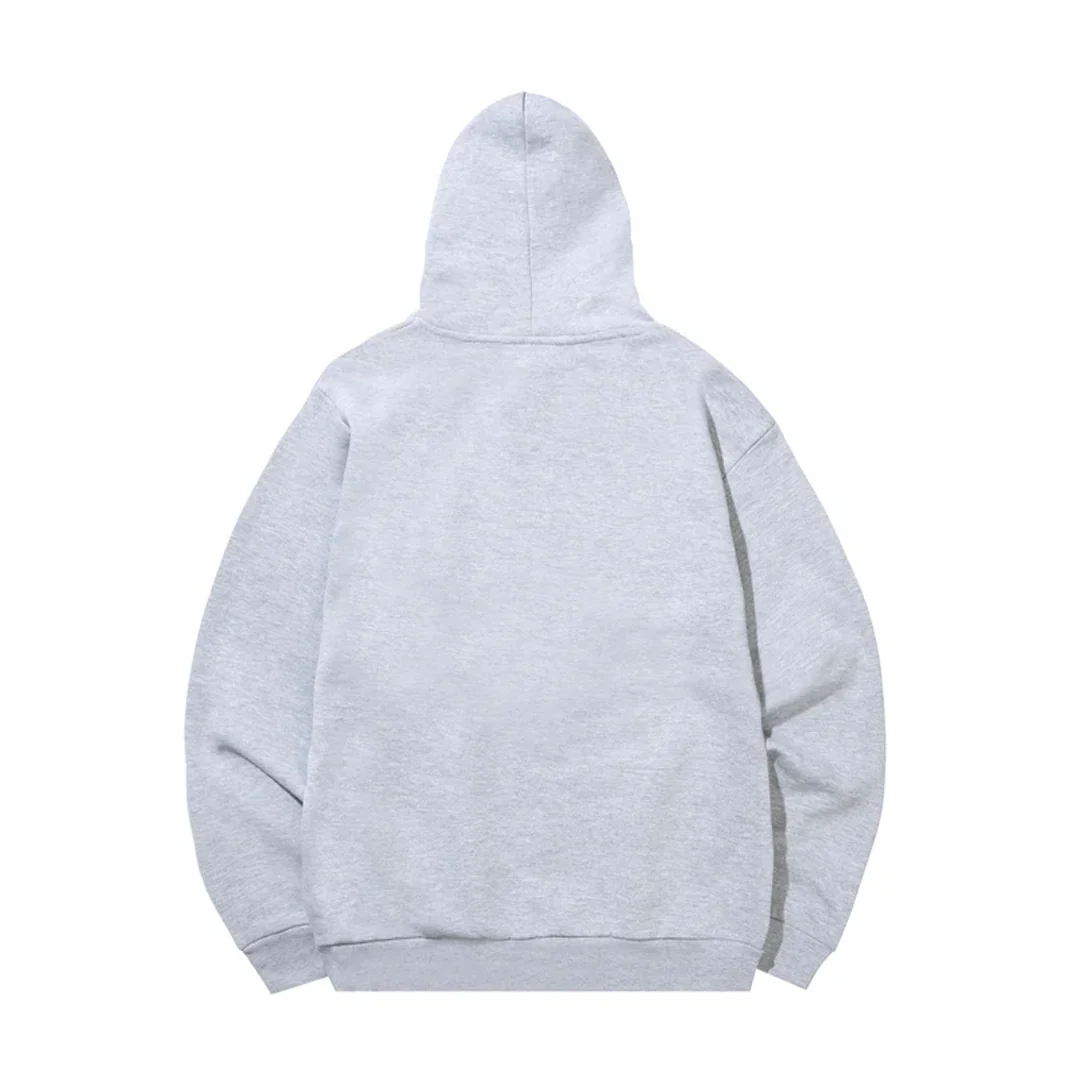 STAND FOR PEACE BEAR HOODIE ASH GREY - Image 2