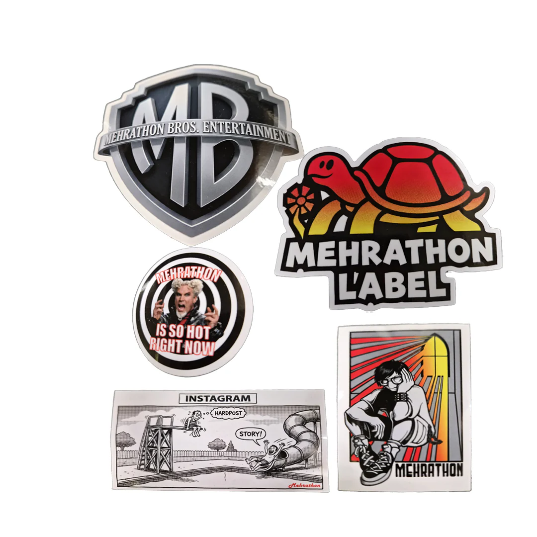 STICKER 5 PACK MULTI