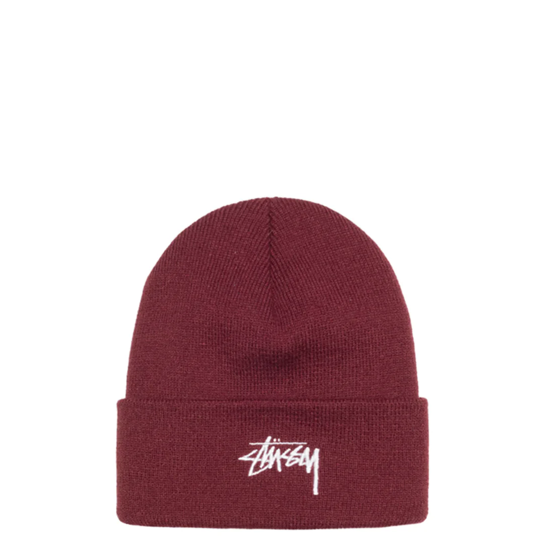 STOCK CUFF BEANIE SYRAH