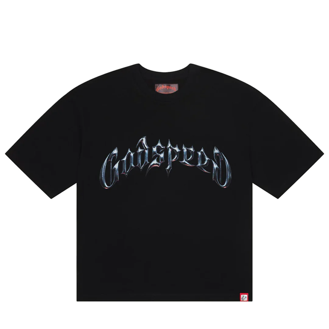 SYMMETRICAL LOGO T-SHIRT BLACK