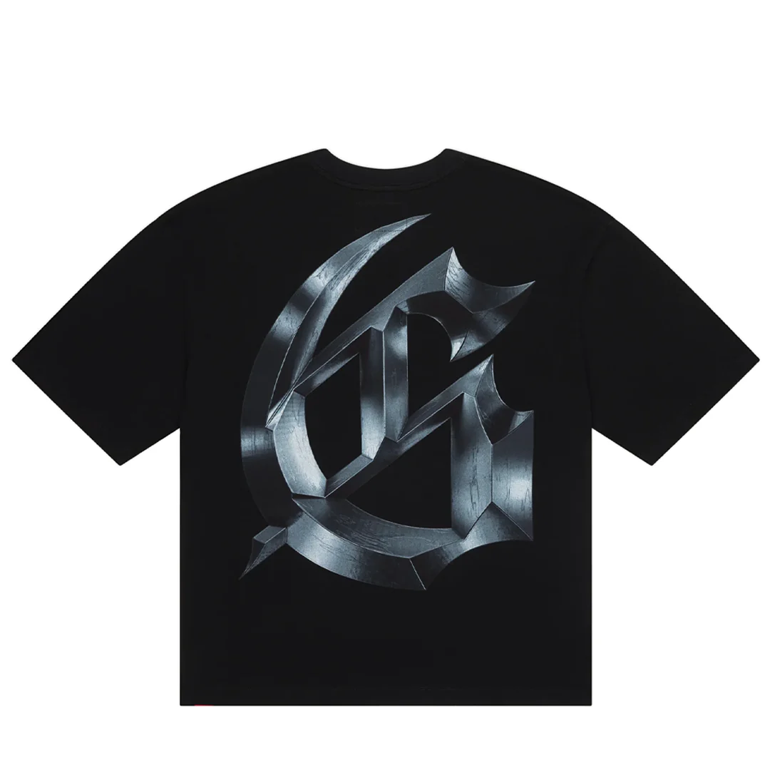 SYMMETRICAL LOGO T-SHIRT BLACK - Image 2
