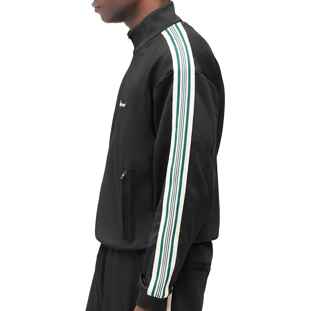 TAPED TRACK JACKET JET BLACK - Image 2