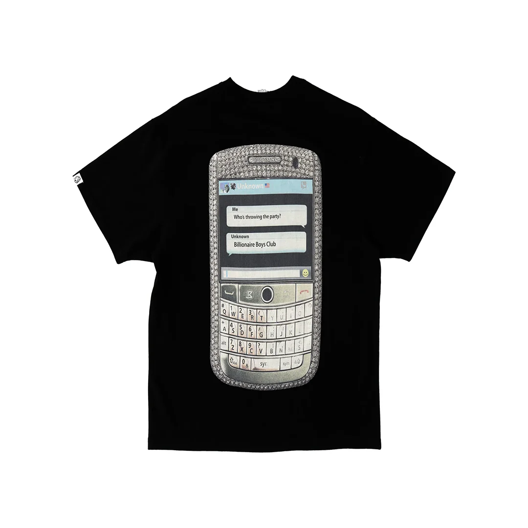 TEXT SS KNIT BLACK - Image 2