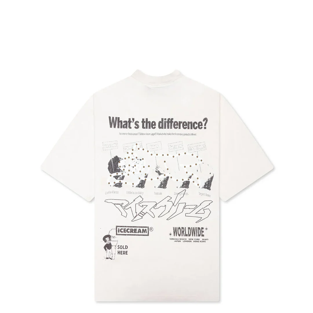 THE HILL SHORT SLEEVE KNIT (OVERSIZE) WHITE - Image 2