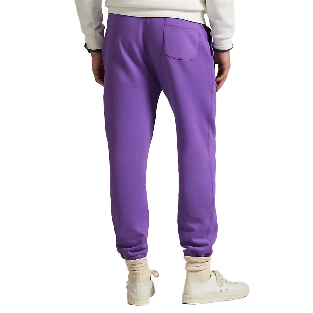 THE RL FLEECE SWEATPANT PURPLE - Image 3