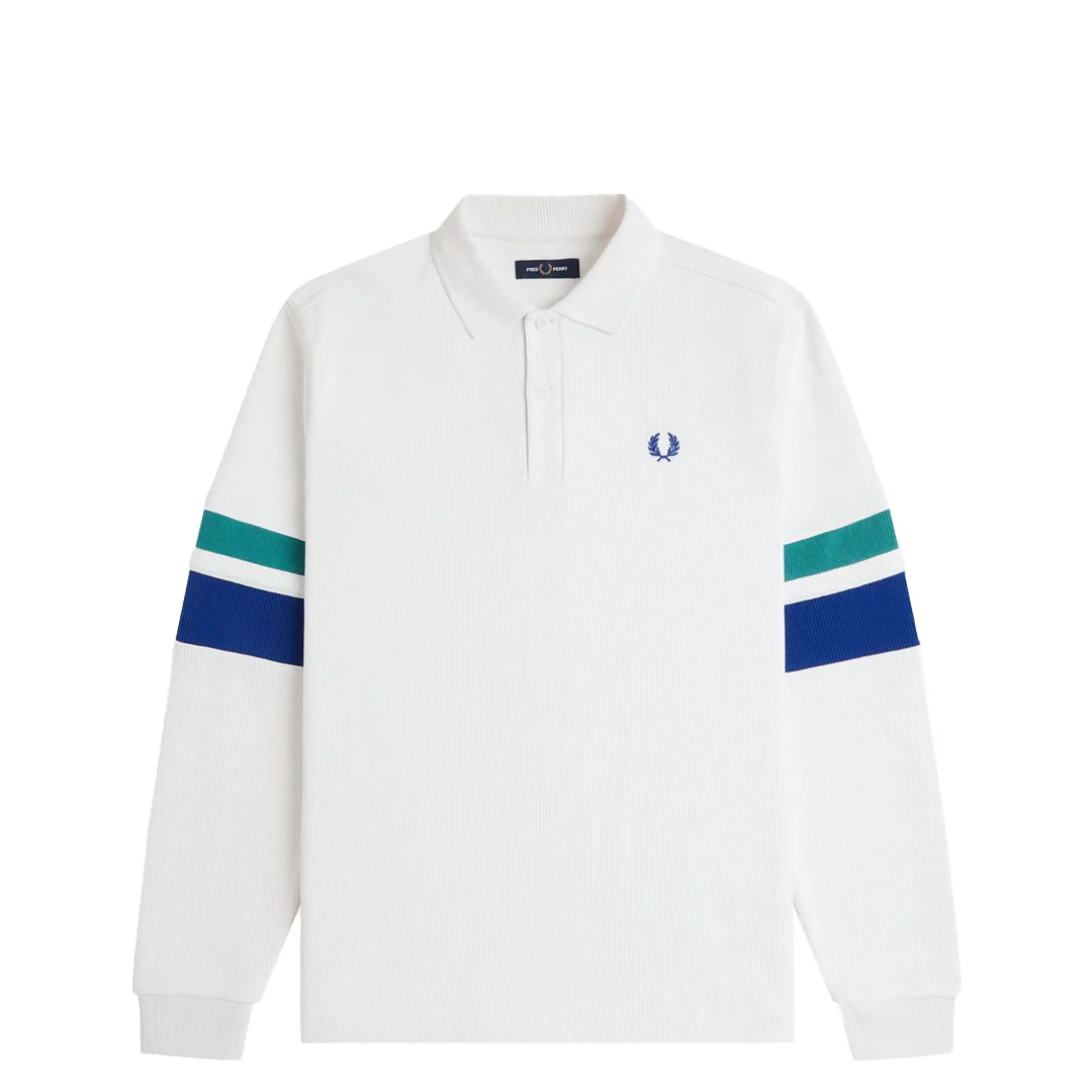 TIPPED SLEEVE COLLARED SHIRT