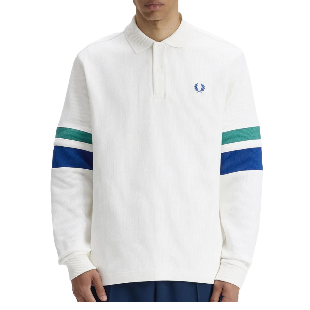 TIPPED SLEEVE COLLARED SHIRT - Image 2