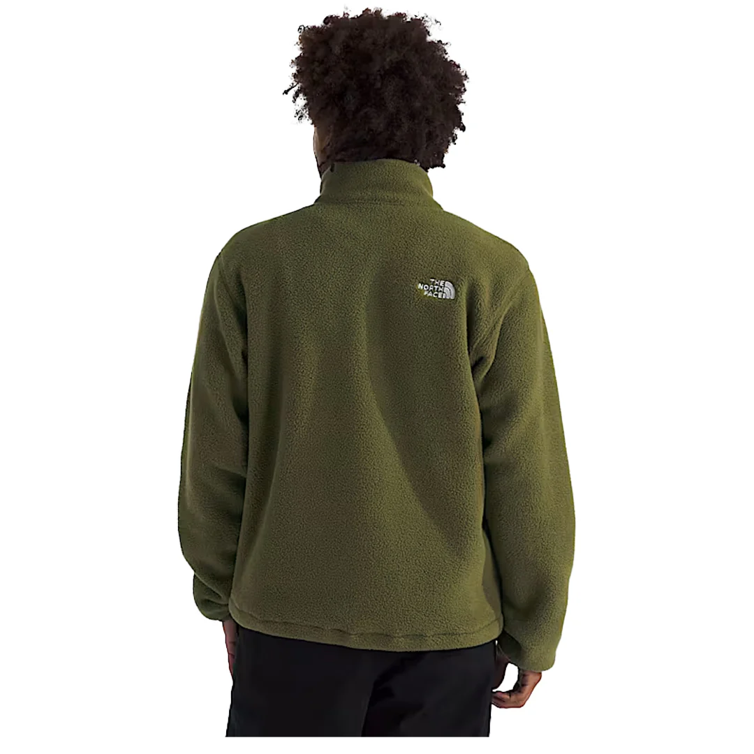 TNF FLEESKI 1/4 ZIP PULLOVER WOODLAND GREEN - Image 2