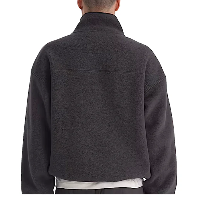 TNF RED BOX 1/2 ZIP FLEECE OBSIDIAN - Image 3