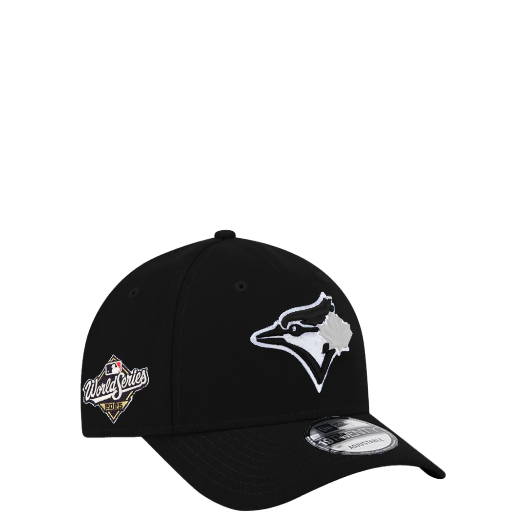 TORONTO BLUE JAYS WORLD SERIES SIDEPATCH 19TWENTY ADJUSTABLE BLACK - Image 2