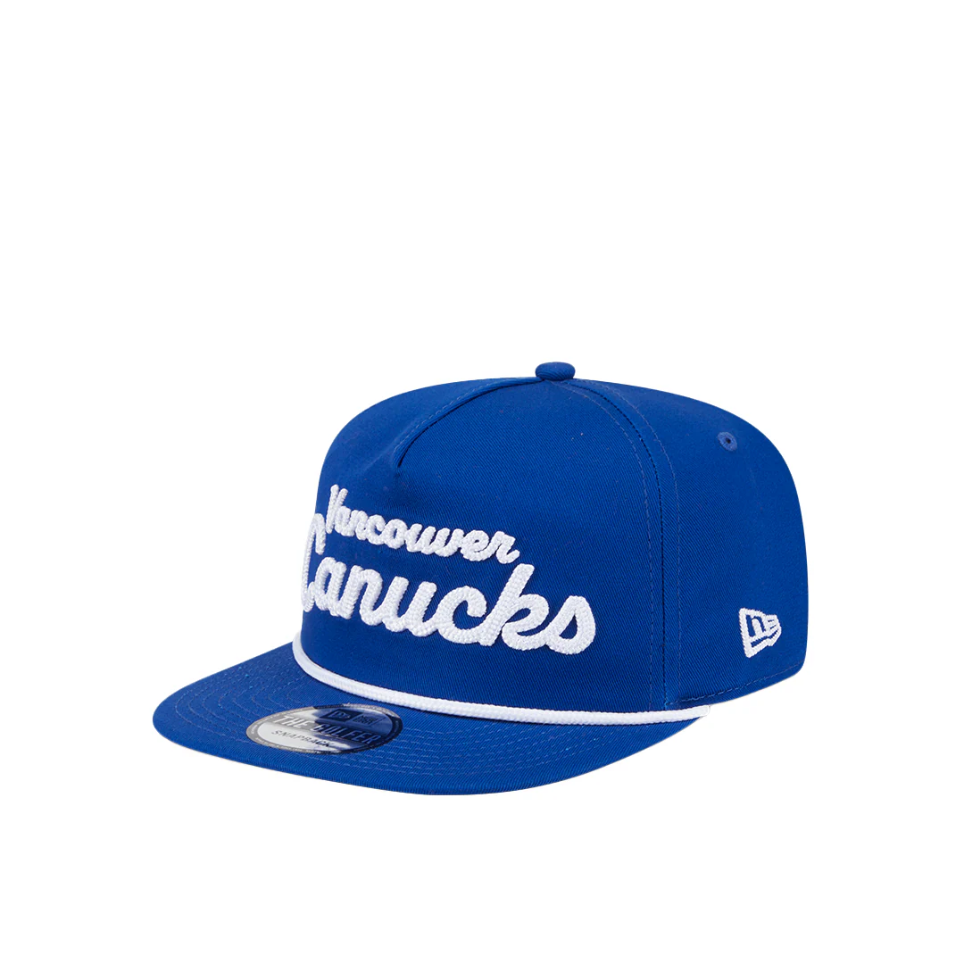 VANCOUVER CANUCKS GOLFER BLUE HAT