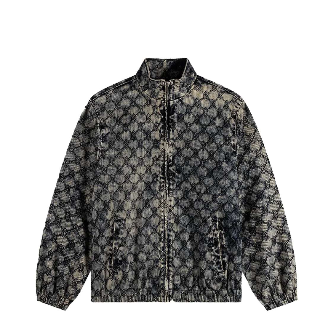 VELVET TRACK JACKET
