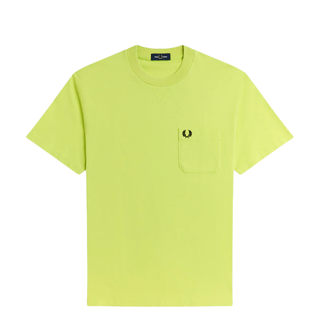 WASHED T-SHIRT CITRON