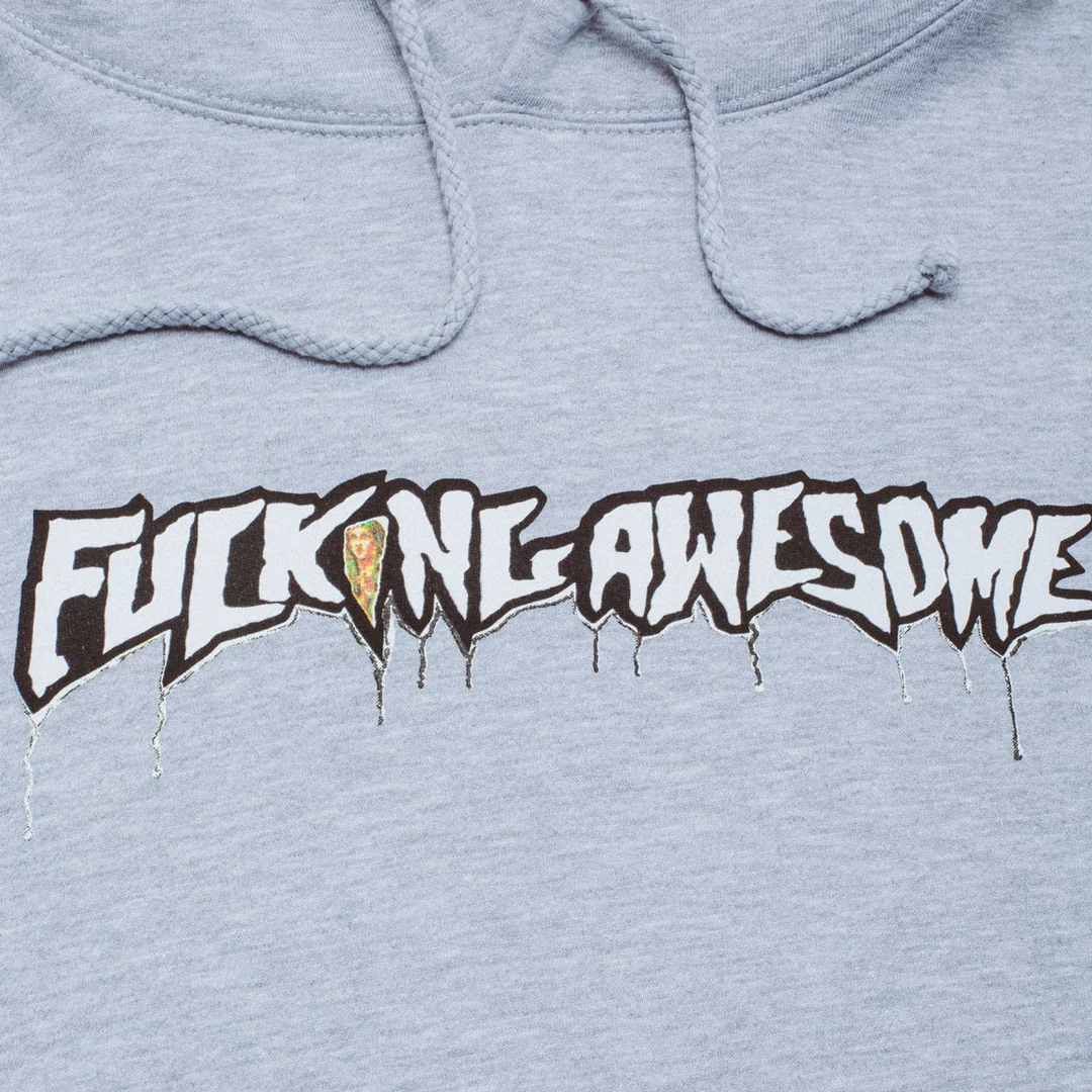 WEEPING MARY HOODIE GREY HEATHER - Image 2