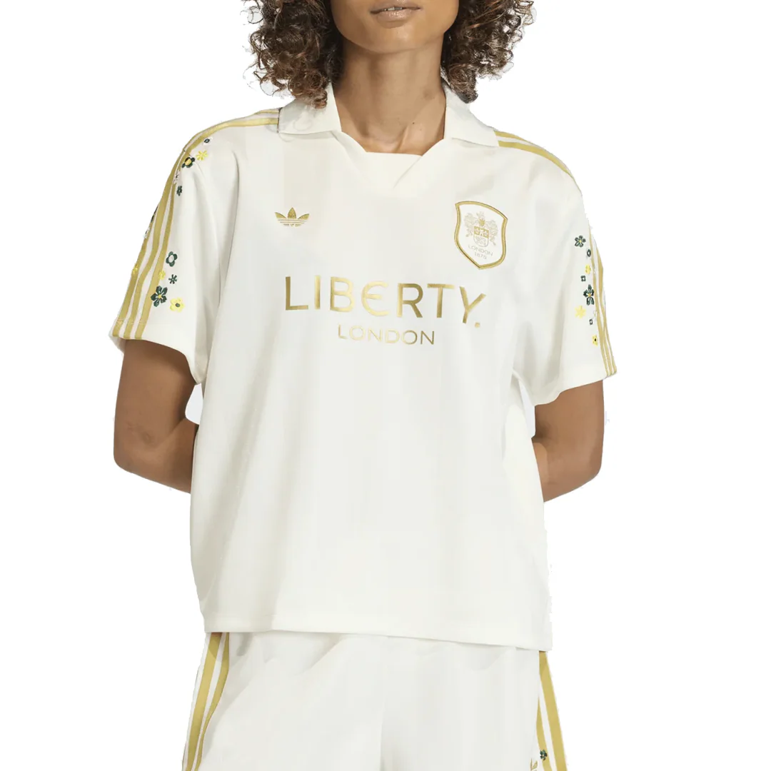 WOMEN'S ADIDAS ORIGINALS X LIBERTY LONDON JERSEY WHITE