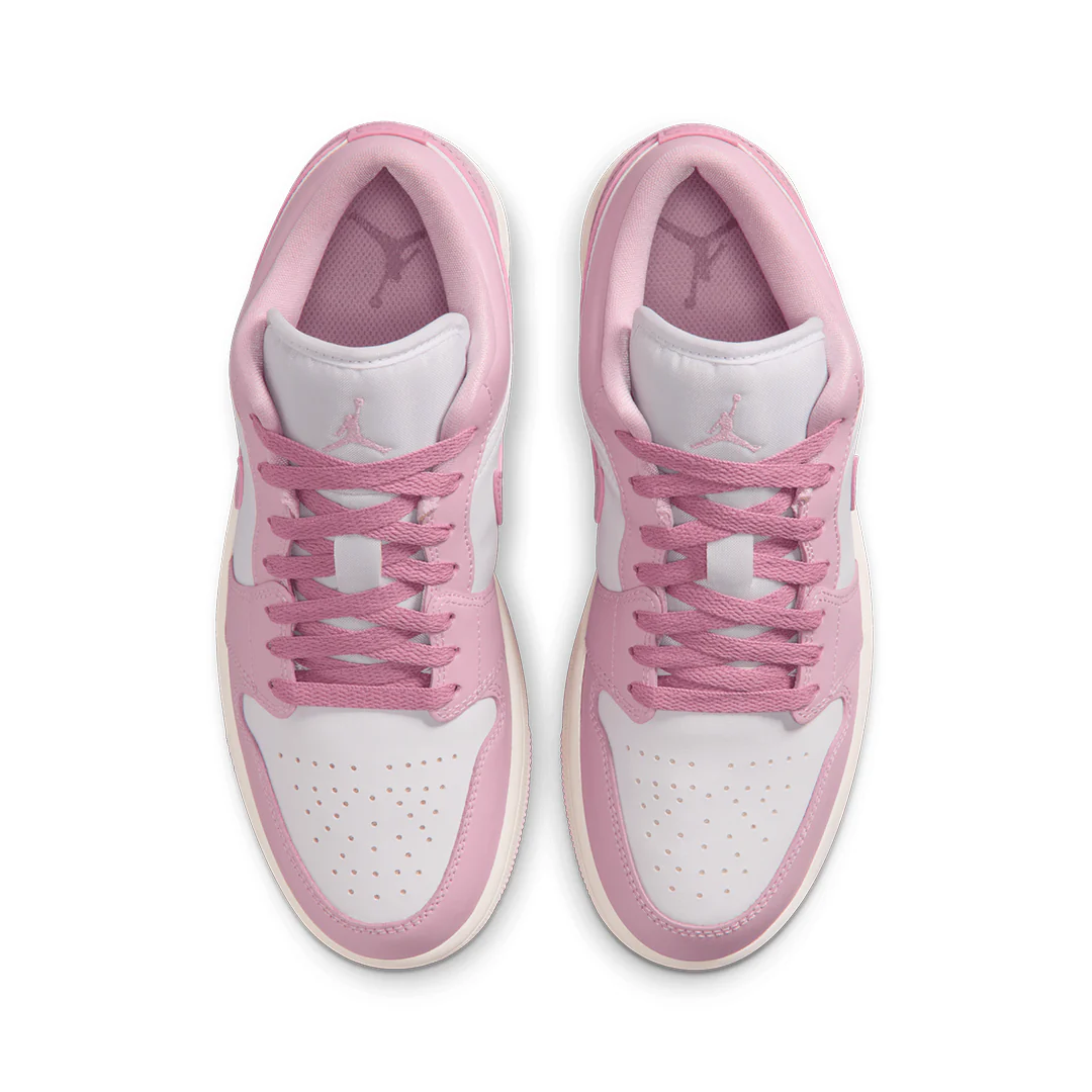 WOMEN'S AIR JORDAN 1 LOW ICED CARMINE - Image 6