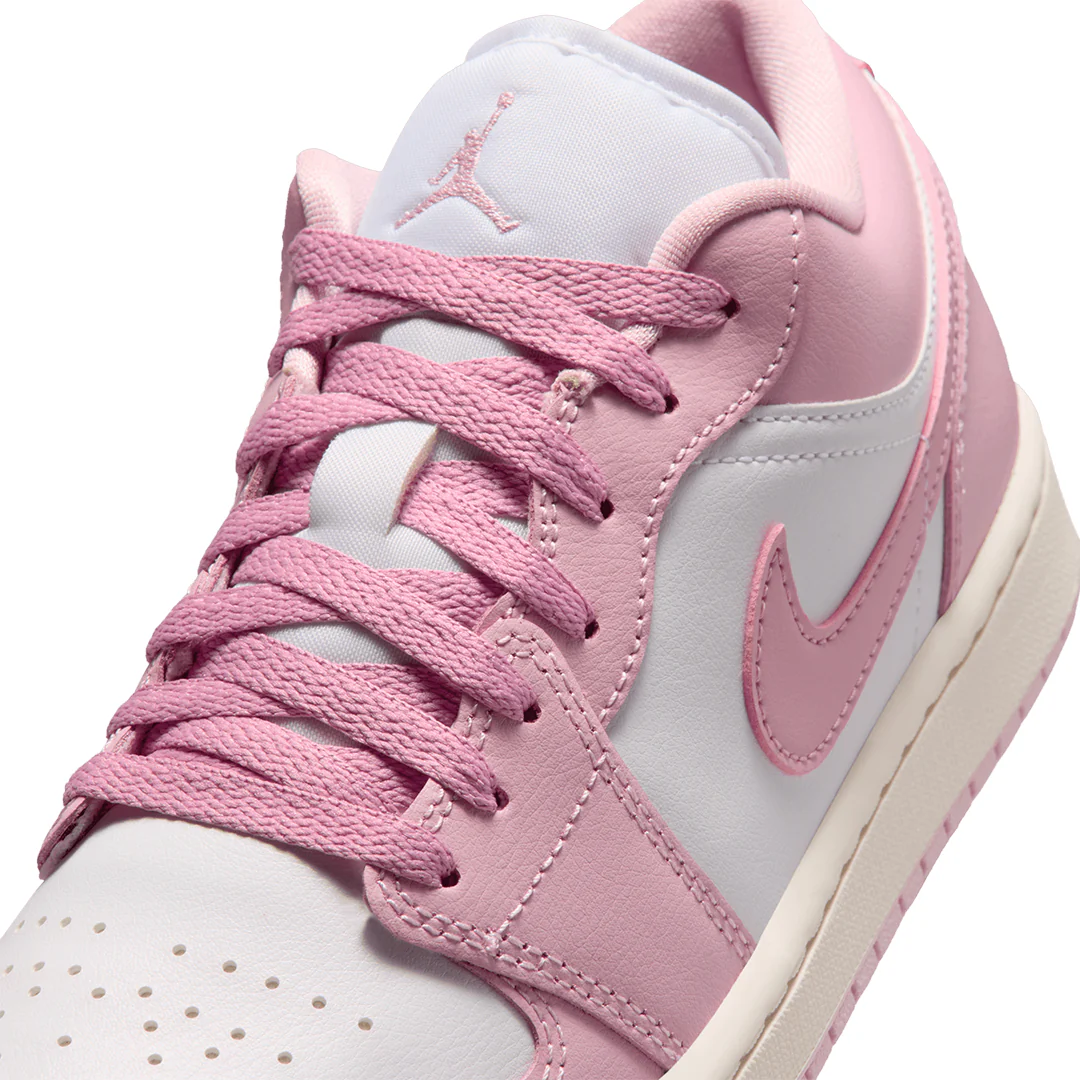 WOMEN'S AIR JORDAN 1 LOW ICED CARMINE - Image 7