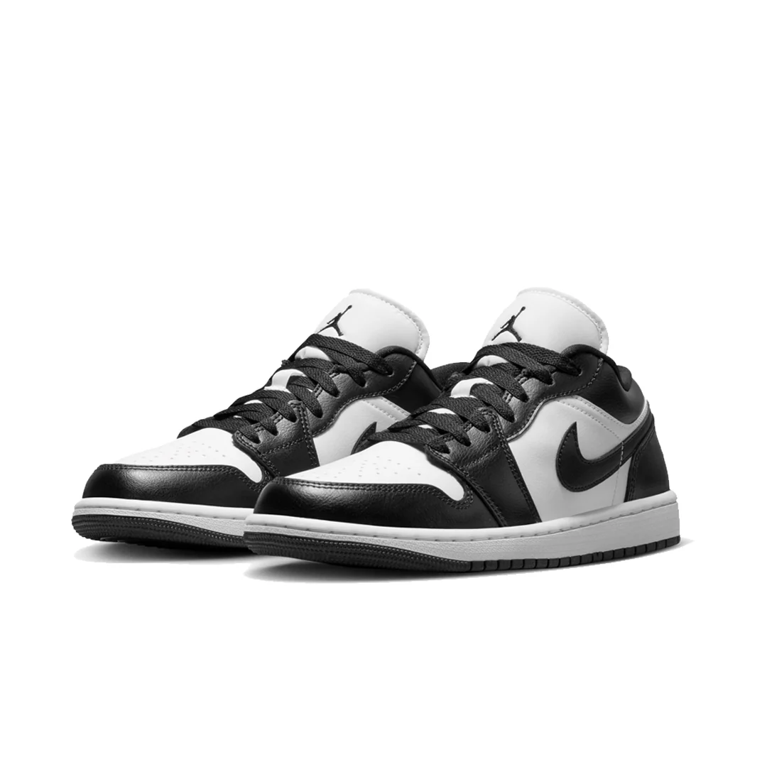 WOMEN'S AIR JORDAN 1 LOW WHITE/BLACK - Image 2