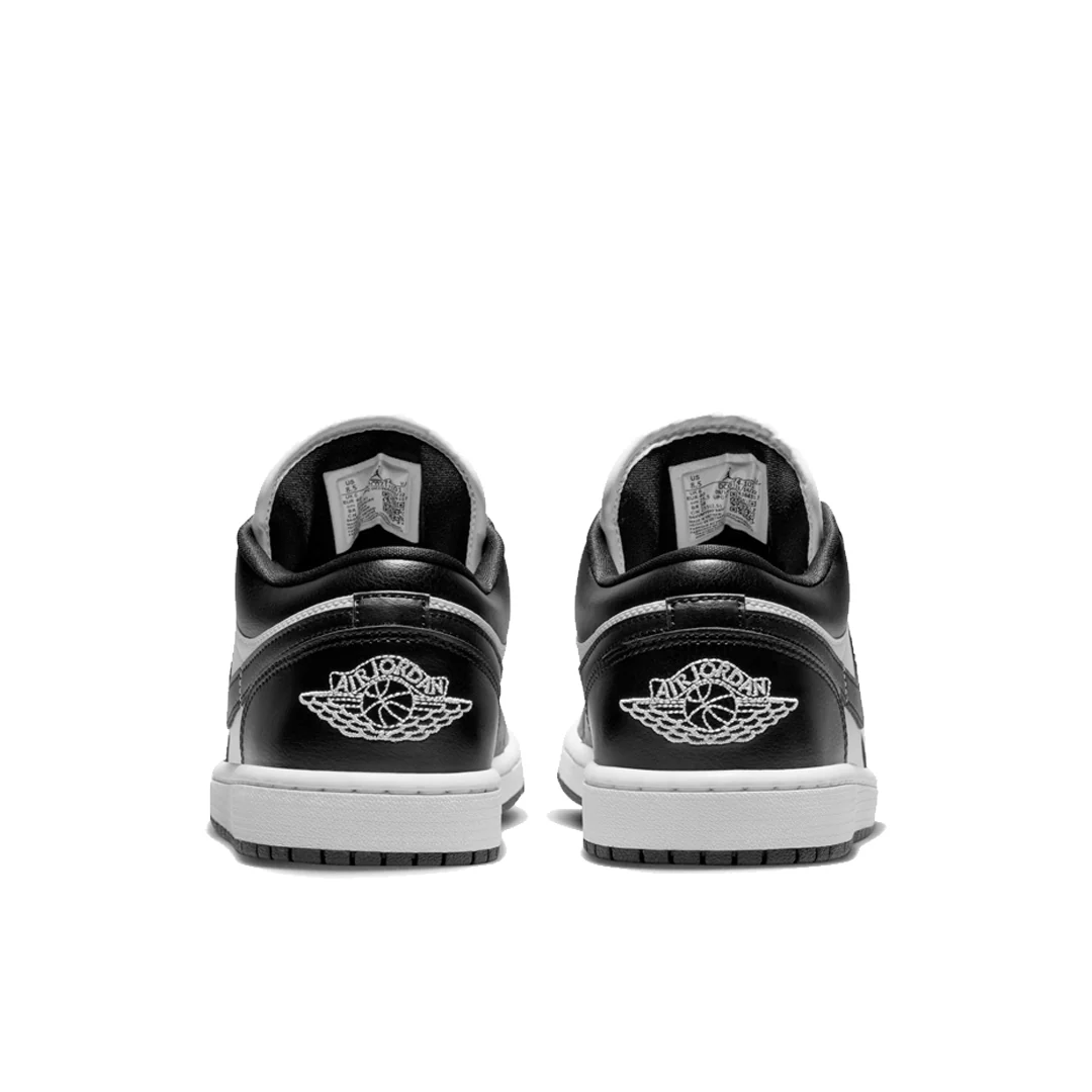 WOMEN'S AIR JORDAN 1 LOW WHITE/BLACK - Image 3