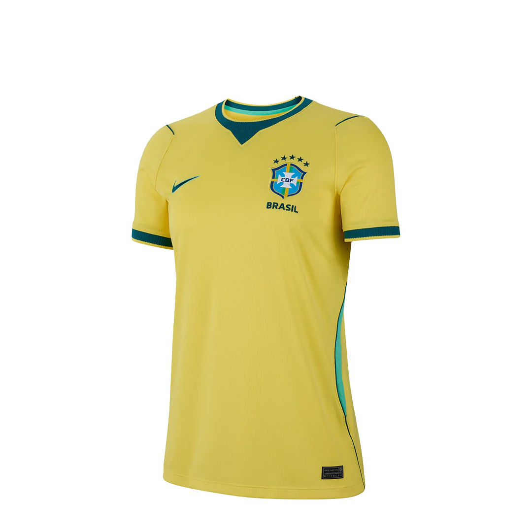 WOMEN'S BRAZIL 2026 STADIUM HOME JERSEY YELLOW CANARY