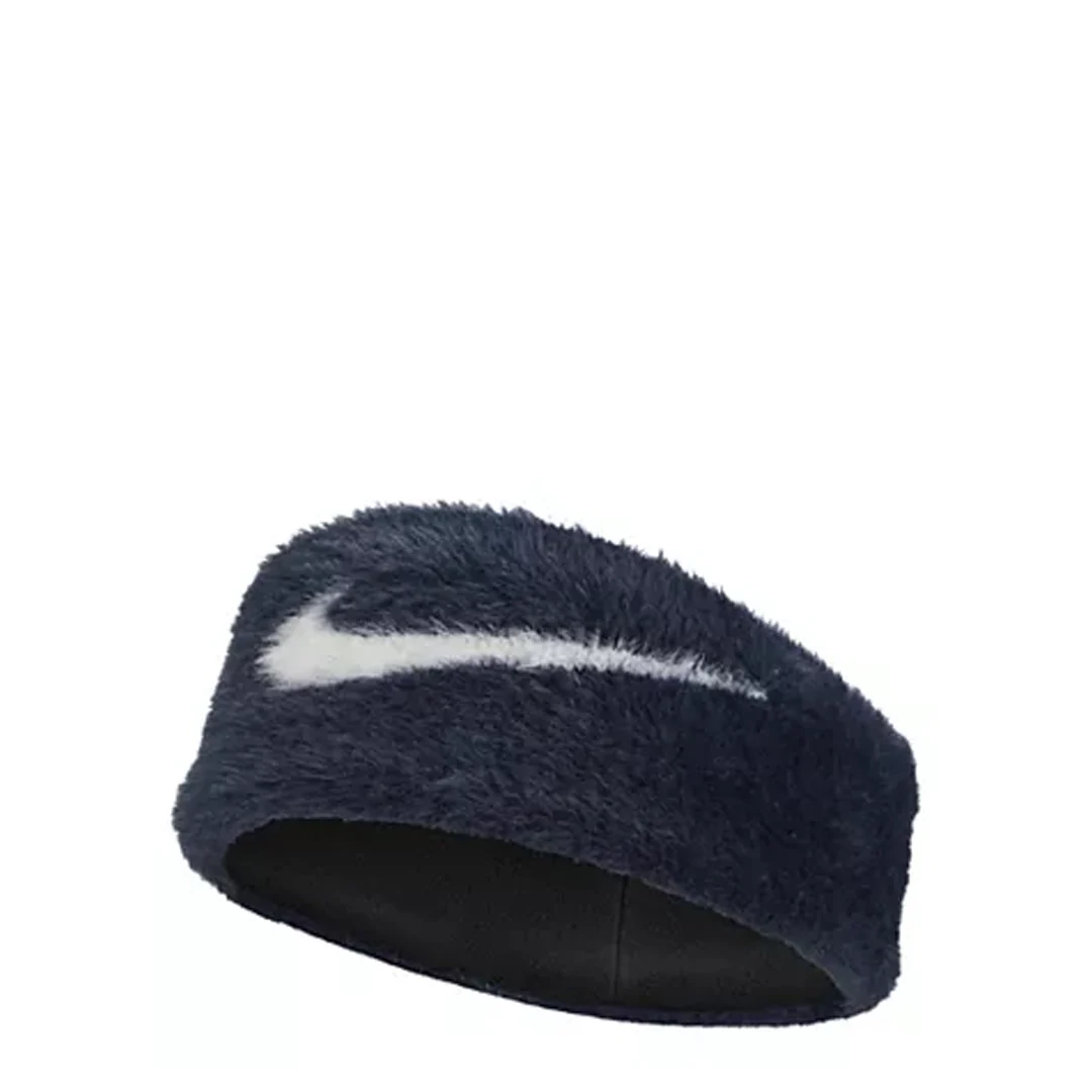 WOMEN'S PLUSH KNIT HEADBAND MIDNIGHT NAVY