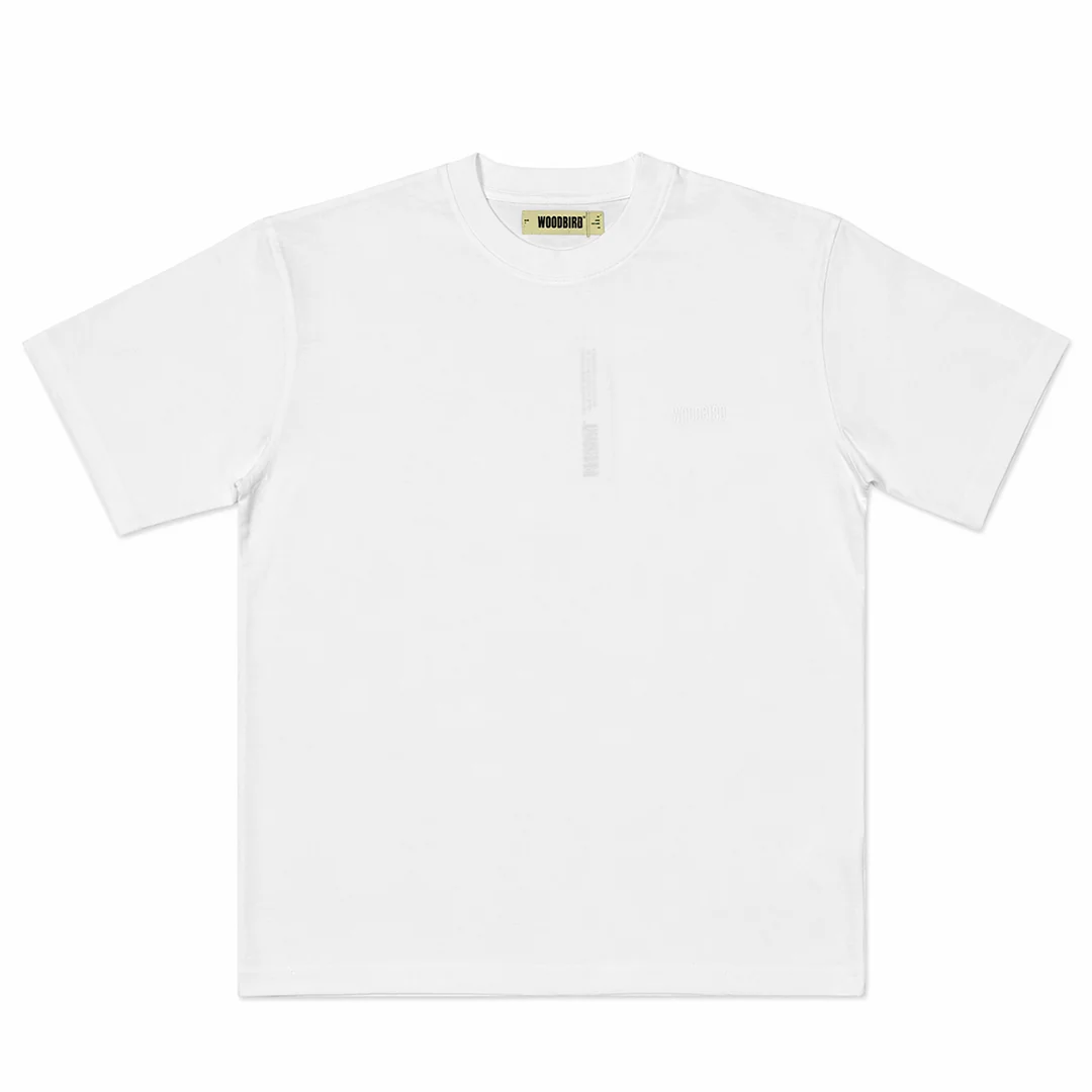 LIMITED EDITION WOODBIRD X NRML "FOOD TRUCK" T-SHIRT WHITE - Image 2