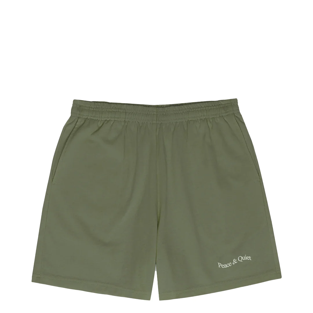 WORDMARK SWEATSHORTS OLIVE