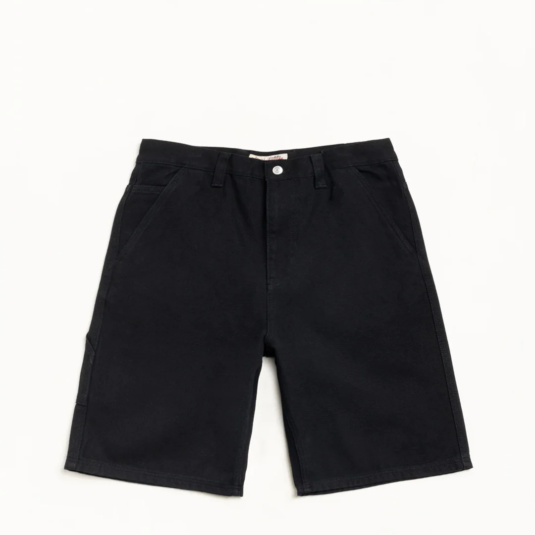 WORK SHORT CANVAS BLACK