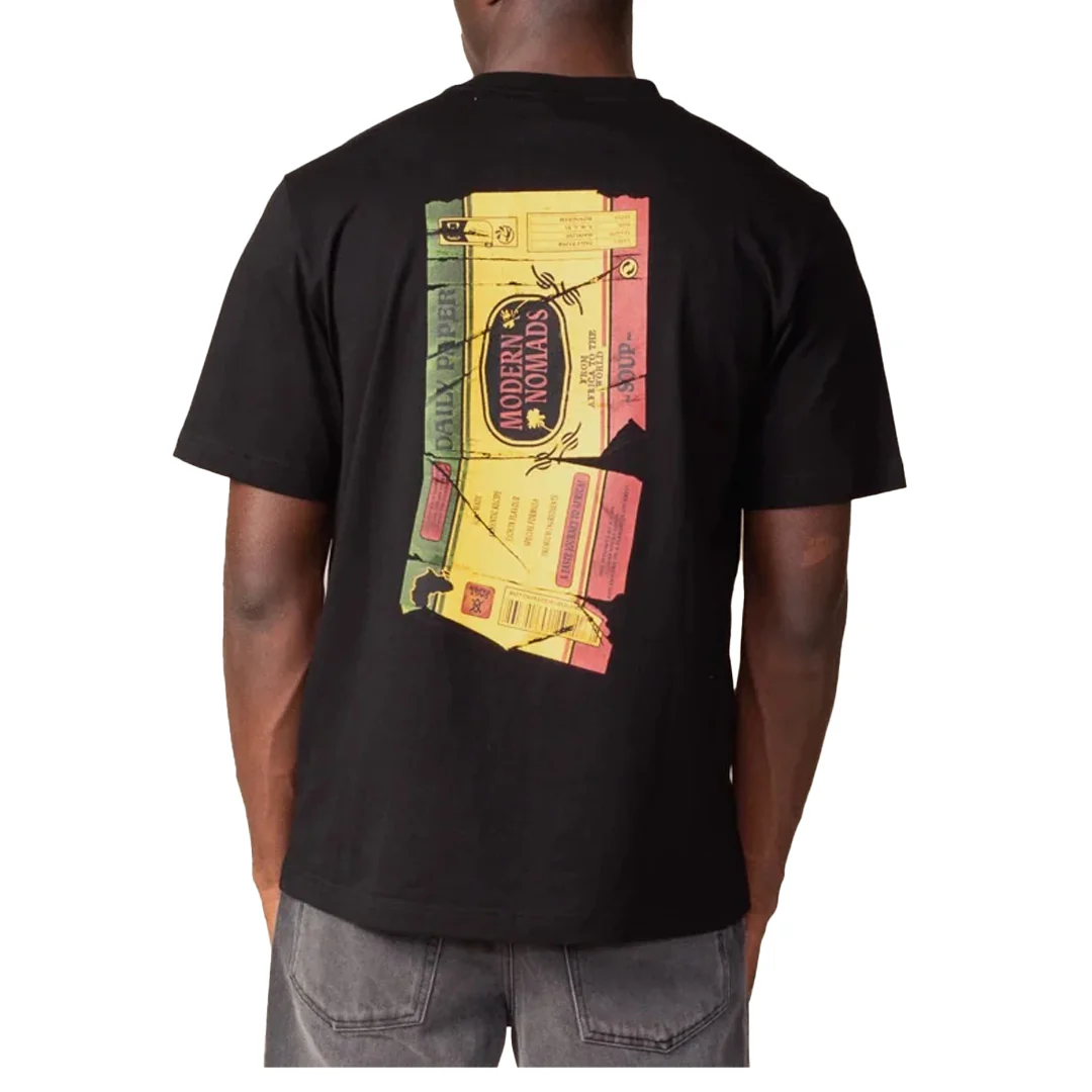 WRAPPER SHORT SLEEVE TEE BLACK - Image 4