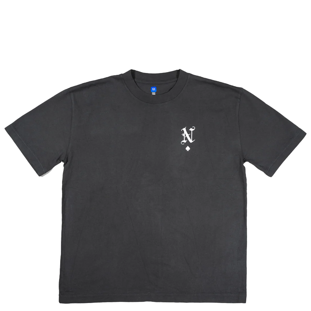 NRML "ACE OF SPADES" BOXY TEE BLACK - Image 3