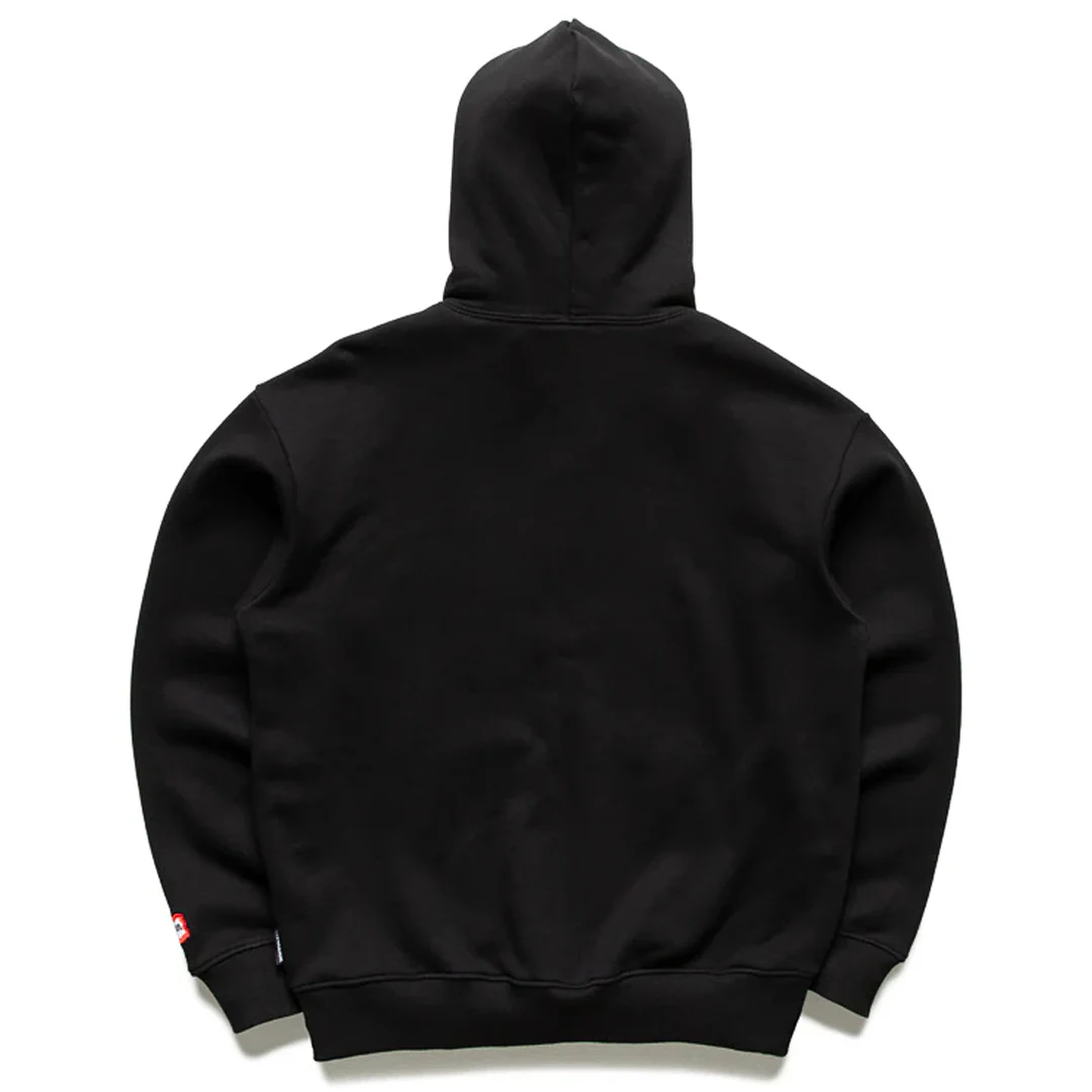 ZIPPY HOODIE BLACK - Image 2