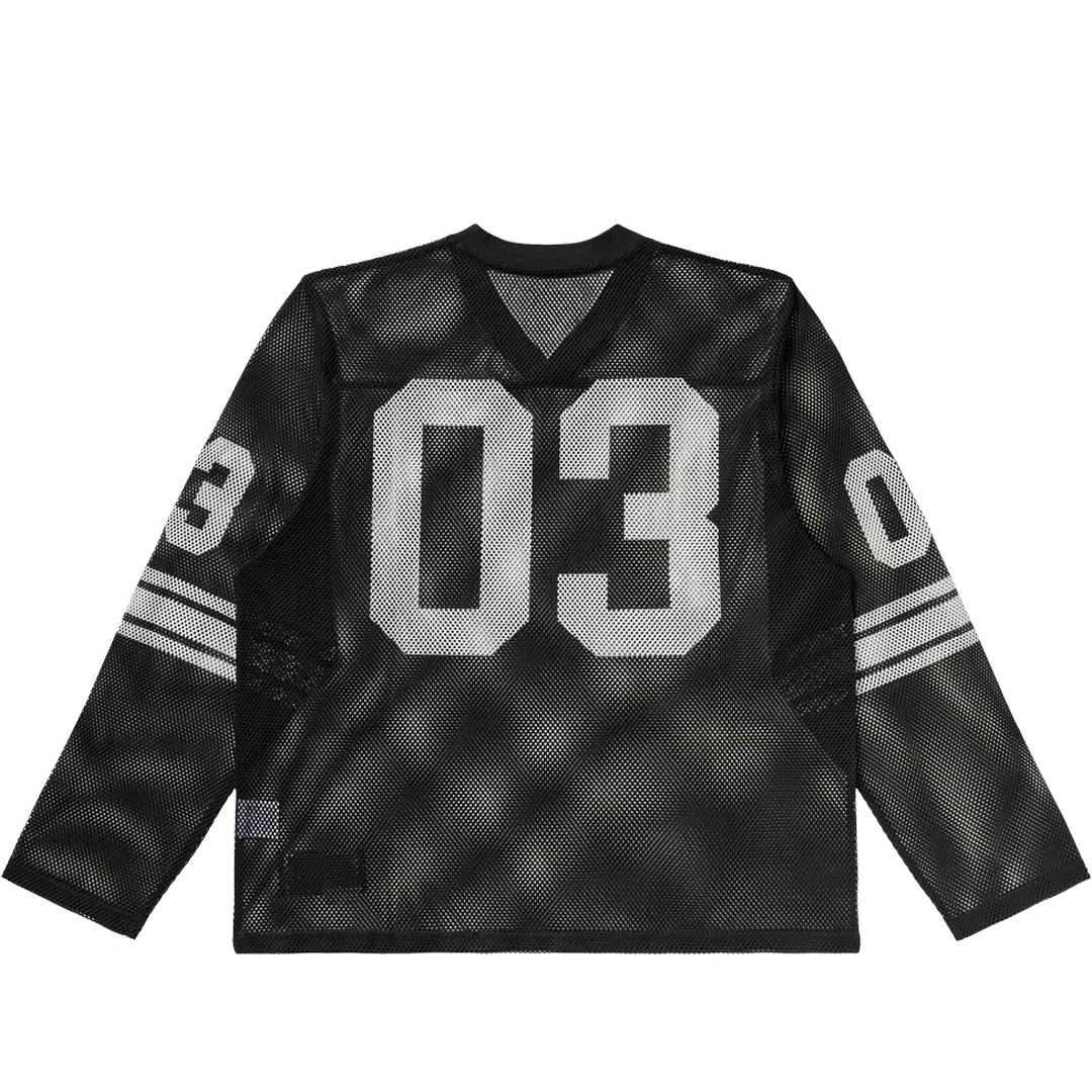 ZONE LONG SLEEVE KNIT BLACK - Image 2
